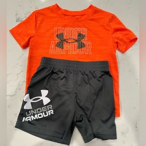 Boys 3T Under Armour Set